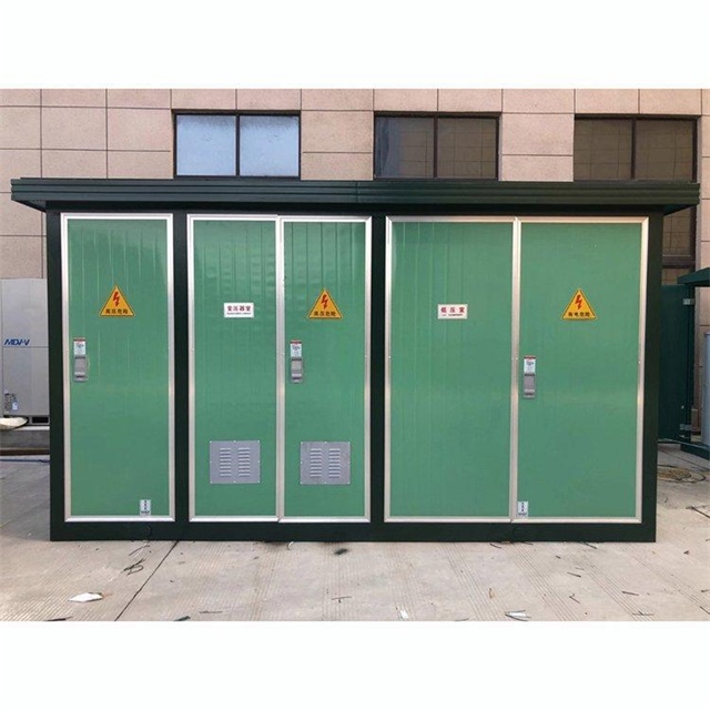 乌拉特后1600KVA欧式箱式变压器